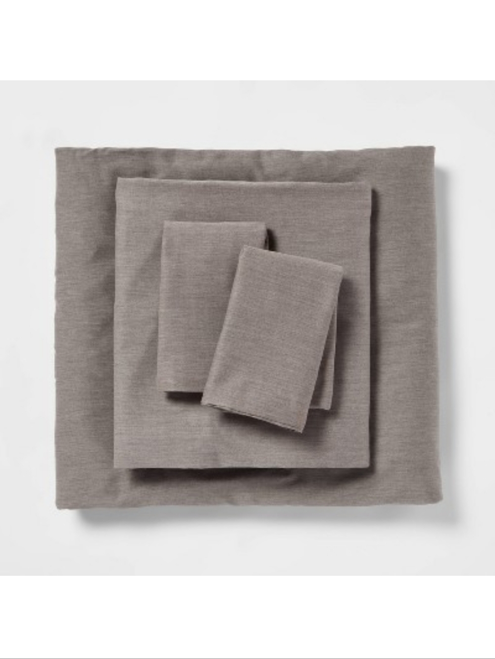 Cotton Blend Sateen Sheet Set - Room Essentials - 4 Piece Set - Full Size